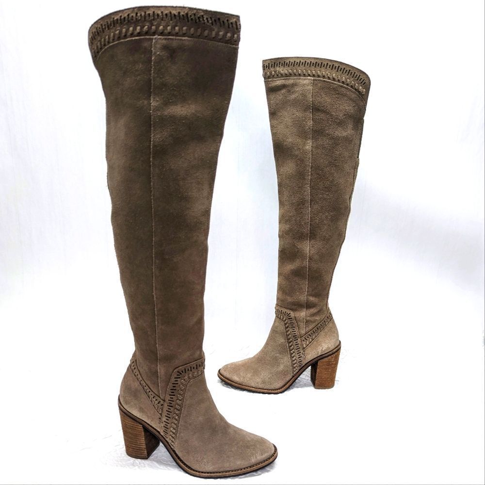 VINCE CAMUTO | Suede Madolee Over the Knee Boots sz 9.5